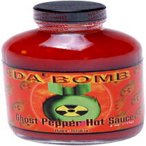 Da'Bomb Ghost Pepperホットソース、4オンスボトル（4パック） DA BOMB Da'Bomb Ghost Pepper Hot Sauce, 4-Ounce Bottles (Pack of 4)