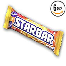 Lho[o[~6{iX^[o[49gj Cadbury Bar x 6 (Star Bar 49g)