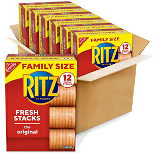 RITZ フレッシュスタックス オリジナルクラッカー、ファミリーサイズ、6～17.8オンス箱 RITZ Fresh Stacks Original Crackers, Family Size, 6 - 17.8 oz Boxes