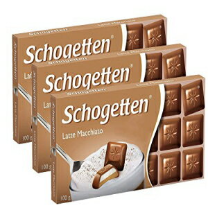 V[Qbe e}LA[g ~N`R[gA3.5IX (3pbN) Schogetten Latte Macchiato Milk Chocolate, 3.5oz (Pack of 3)