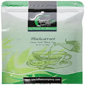 スペシャルティー ブラックカラント ルースブラックティー、3オンス Special Tea Blackcurrant Loose Black Tea, 3 Ounce