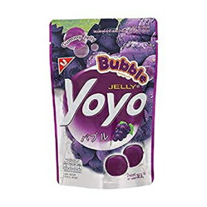 Yo-Yo2015 YOYO Brand, Bubble Gummy Jelly, Pectin Gummy Jelly Dessert Contains 10% Grape Juice, Size 36.8g (Pack of 2).By navee..