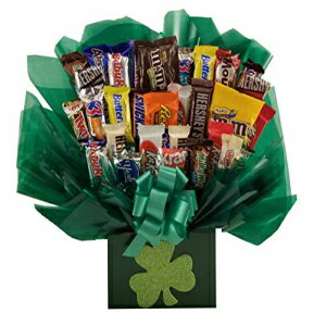 So Sweet of You Chocolate Candy Bouquet gift box - Great as gift for Birthday, Thank You, Get Well Soon, Congratulations gift or for any occasion (St Patricks Day gift box)