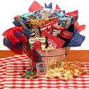 Snack Basket Gift Basket Movie Night Gift Pail w/ Redbox gift card - Perfect Movie night snacks in a cute movie night gift bas..