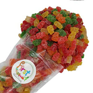 FirstChoiceCandy Gummy Bears (サワーアソート、1ポンド) FirstChoiceCandy Gummy Bears (Sour Assorted, 1 LB)