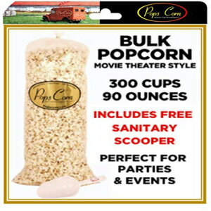 ݥåץ - ݥåץХ륯/-300å-90-ǲۥ롪ѡƥХå̵Υ˥꡼ѡ!! Pops Corn - Gourmet Popcorn BULK/WHOLESALE-300 cups-90oz-MOVIE THEATER STYLE! PARTY BAG. FREE SANITARY SCOO