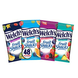 Welch's フルーツスナック、ミックスフルーツ入りバルクバラエティパック、スーパーフルーツミックス、アイランドフルーツ&ベリーズ&チェリー、グルテンフリー、バルクパック、2.25オンス(48個パック) Welch's Fruit Snacks, Bulk Variety Pack with Mixed