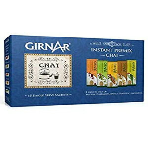 楽天GlomarketGirnar インスタント ティー プレミックス バラエティパック、36 袋 Girnar Instant Tea Premix Variety Pack, 36 Sachets