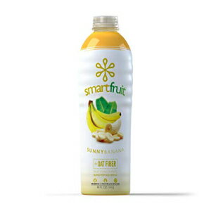 Smartfruit サニーバナナ オーツ麦ファイバー 100 本物のフルーツピューレ 非遺伝子組み換え 添加物なし ビーガン - 48 Fl. オズ Smartfruit Sunny Banana Oat Fiber, 100 Real Fruit Purée, Non-GMO, No Additives, Vegan - 48 F