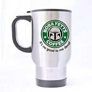 ニースボバフェットのコーヒーマグ-100％ステンレス鋼素材トラベルマグ-14オンスサイズ SCSF Nice Boba Fett 039 s Coffee Mug - 100 Stainless Steel Material Travel Mugs - 14oz sizes