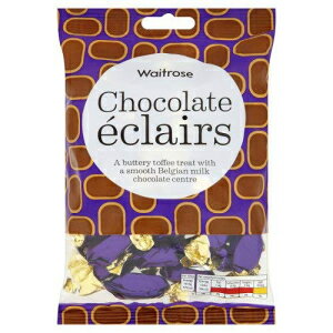 英国から輸入したオリジナルのウェイトローズ チョコレート エクレア イギリスのチョコレート エクレア Original Waitrose Chocolate Eclairs Imported From The Uk England British Chocolate Eclairs