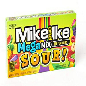 マイク＆アイク メガミックスサワー 5オンス 12個パック Mike & Ike Mega Mix Sours 5 oz Pack of 12