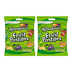 Rowntrees フルーツ トローチ バッグ 143g (2 個パック) Rowntrees Fruit Pastilles Bag 143g (Pack of 2)