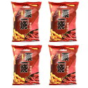 Calbee Grill-A-CornzbgXpCV[t[o[`bvXi4pbNAv320gj Calbee Grill-A-Corn Hot & Spicy Flavored Chips (4 Pack, Total of 320g)