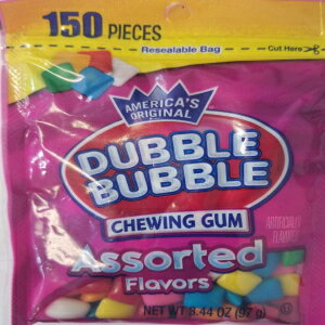 GSE AMERICA'S ORIGINAL DUBBLE BUBBLE CHEWING GUM ASSORTED FLAVORS ( 3 PACK )