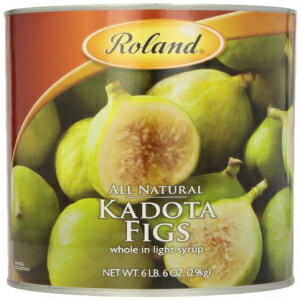 Roland Foods Kadota イチジクのライトシロップ漬け、特殊輸入食品、6.83 ポンド缶 Roland Foods Kadota Figs in Light Syrup, Specialty Imported Food, 6.83-Pound Can