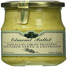 エドモン・ファロー ディジョンマスタード タラゴン入り (7オンス) Edmond Fallot Dijon Mustard with Tarragon (7 ounce)