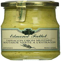 タラゴン入りエドモンドファロットディジョンマスタード（7オンス） Edmond Fallot Dijon Mustard with Tarragon (7 ounce)
