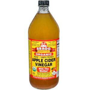 ブラッグオーガニック生アップルサイダービネガー、32オンス-12パック Bragg Organic Raw Apple Cider Vinegar, 32 Ounce - 12 Pack