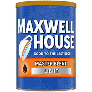 マクスウェル ハウス マスター ブレンド ライト ロースト グラウンド コーヒー (11.5 オンス キャニスター) Maxwell House Master Blend Light Roast Ground Coffee (11.5 oz Canister)