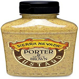 シエラネバダ ポーター &スパイシー ブラウン マスタード、9 オンス スクエア (6 パック) Sierra Nevada Porter & Spicy Brown Mustard, 9 oz Sqz (6 Pack)