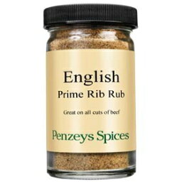 イングリッシュ プライム リブ ルブ By Penzeys Spices 3.1 オンス 1/2 カップ ジャー English Prime Rib Rub By Penzeys Spices 3.1 oz 1/2 cup jar