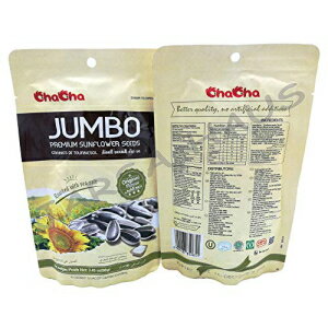 ChaCha ジャンボプレミアムひまわりの種 98g 4パック ChaCha Jumbo Premium Sunflower Seed 98g Bundle of 4packs