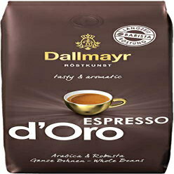 (2SET) ダルマイヤーエスプレッソドーロホールビーンコーヒー、17.6オンス Dallmayr Espresso d'Oro Whole Bean Coffee, 17.6 Ounce