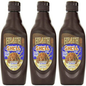 ヒース シェル トッピング、7 オンス ボトル (3 個パック) Heath Shell Topping, 7-Ounce Bottle (Pack of 3)
