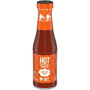 タコベル ホットソース (7.5オンスボトル) Taco Bell Hot Sauce (7.5 oz Bottle)