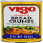 Vigo イタリア風味付けパン粉、輸入ローマチーズ入り (イタリア風、16 オンス (12 個パック)) Vigo Italian Style Seasoned Bread Crumbs, with Imported Roman Cheese (Italian Style, 16 Ounce (Pack of 12))