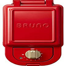 BRUNO Hot Sand Maker Single (Red) BOE043-RD【Japan Domestic genuine products】