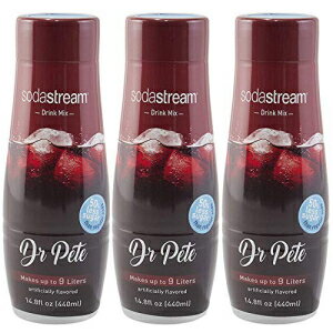 SodaStream スパークリング ドリンク、ドクター ピート、14.8 液量オンス (1 個パック) SodaStream Sparkling Drink, Dr Pete, , 14.8 Fl Oz (Pack of 1)