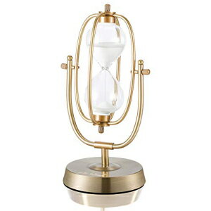 SuLiao Hourglass Timer, Sand Clock 60 Minutes, Brass Metal Hour Glass Sandglass for Home Desk Office Decor