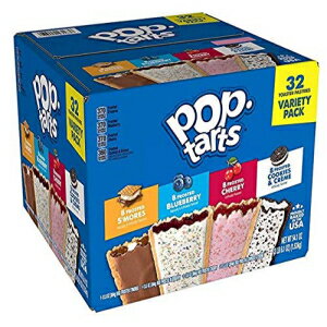 Pop-Tarts PopTarts Toaster Pastries Variety Pack 32 Pastries Net Wt 54.1 Ounce