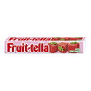 Fruittella Fruit Tella Strawberry Chewy Candy with Fruit Juice 41g/1.44oz (Pack of 4)