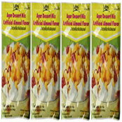 (4 パック) 寒天ドレッサート ミックス アーモンド フレーバー 4.550z 封筒 (4 Pack) Agar Dressert Mix Almond Flavor 4.550z Envelope