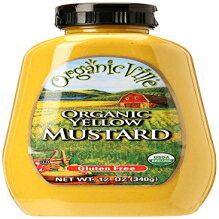 Organicville、イエローオーガニックマスタード、12オンス Organicville, Yellow Organic Mustard, 12 oz