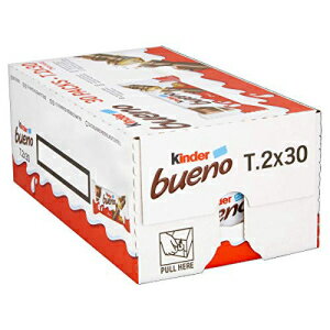 フェレロキンダーブエノウエハースクッキー 1.5オンス（43 g）（30パック） Ferrero Kinder Bueno Wafer Cookies, 1.5 Ounce (43 g) (Pack of 30)