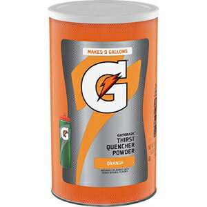 ゲータレードサーストクエンチャーパウダー、オレンジ、76.5オンスキャニスター Gatorade Thirst Quencher Powder, Orange, 76.5oz Canister