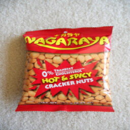 ナガラヤスナッククラッカーナッツ、ホット/スパイシー、5.64-オンス（8パック） Nagaraya Snack Cracker Nuts, Hot/Spicy, 5.64-Ounce (Pack of 8)