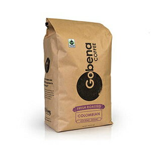 Gobena 5lb Fair Trade Certified Colombian Ground Coffee Light Roast,100% Arabica Specialty Coffee, 80 ounces, 5 pounds, Bulk Coffee