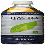 Teas' Tea 無糖グリーン + ホワイト、16.9 オンス (12 個パック) Teas' Tea Unsweetened Green + White, 16.9 Ounce (pack Of 12)