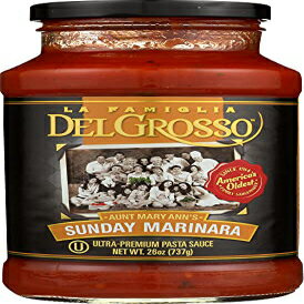 ラ・ファミリア デルグロッソソースパスタマリナーラ、26オンス La Famiglia Delgrosso Sauce Pasta Marinara, 26 oz