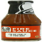 KX^Rx\[X{gAt@CA[A7.5IX{g Glass Taco Bell Sauce Bottle, Fire, 7.5 Ounce Bottle