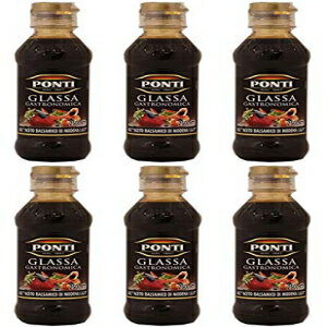 ポンティ アセト バルサミコ ディ モデナ バルサミコ酢 250ml 6本 6x Ponti Aceto Balsamico di Modena Balsamic Vinegar 250ml