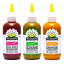 Yellowbird Foods Hot Sauce Variety Pack by Yellowbird - Hot Sauce Sampler Gift Set with Blue Agave Sriracha, Jalapeno, and Serrano Hot Sauces - Plant-Based, Gluten Free, Non-GMO - Homegrown in Austin - 9.8 oz (3-P
