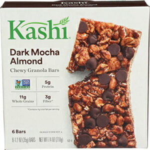 Kashi Co, Bar Granola Chewy Dark Mocha Almond, 1.2 Ounce, 6 Count