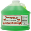 スナッピーポップコーン スノーコーンシロップ ガロン、グリーンアップル、1 ガロン Snappy Popcorn Snow Cone Syrup Gallon, Green Apple, 1 Gallon