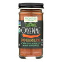 Frontier Herb I[KjbN OEh JCGybp[A1.7 IX Frontier Herb Organic Ground Cayenne Pepper, 1.7 oz